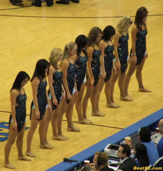 The Dance Team would look good in burlap sacks, but in THESE adorable outfits, LORD HAVE MERCY!