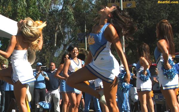 Even the trojans admit it:  Everyone LOOKS UP to the UCLA Dance Team.