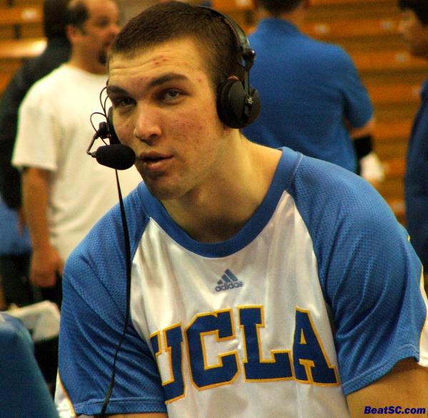 UCLA’s “Back-up” Center, Reeves Nelson, came in off the bench so early that he got the Bruins’ second bucket of the game.
