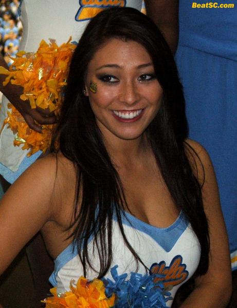 And if there were an All Star Team for 1st Year Cheerleaders, it too would be dominated by Bruins, including this one.