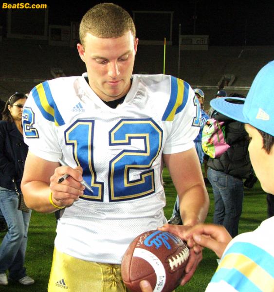 #12 (Offense) - Richard Brehaut, Quarterback.