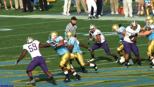 #23 (Offense) - Jonathan Franklin, Tailback.