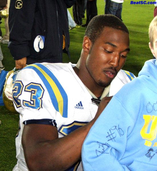 #23 (Offense) - Jonathan Franklin, Tailback.