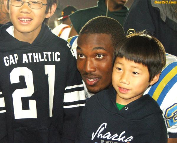 #23 (Offense) - Jonathan Franklin, Tailback.