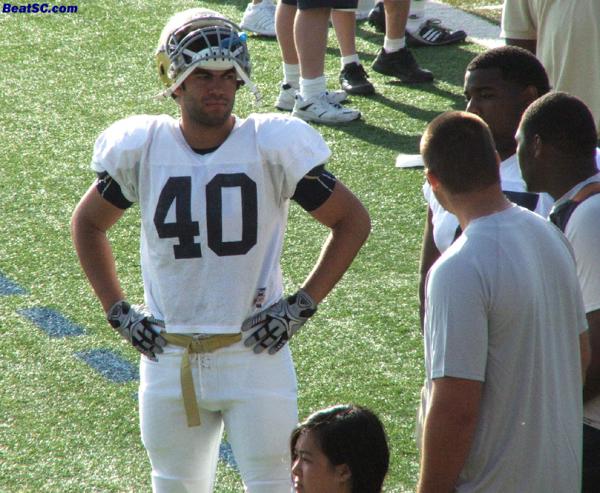 #40 - Connor Bradford, Tight End.