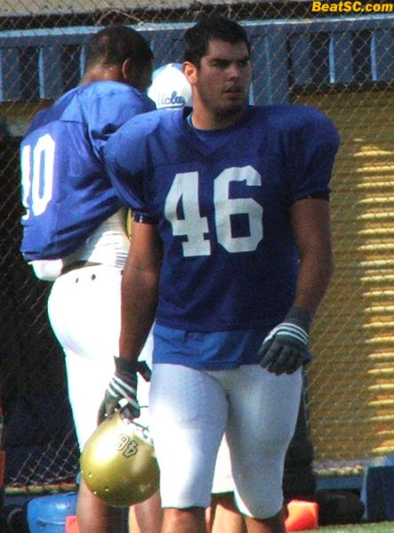 #46 - Frank Guzman, Linebacker.