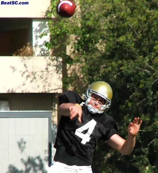 #4 (Offense) - Kevin Prince, Quarterback.