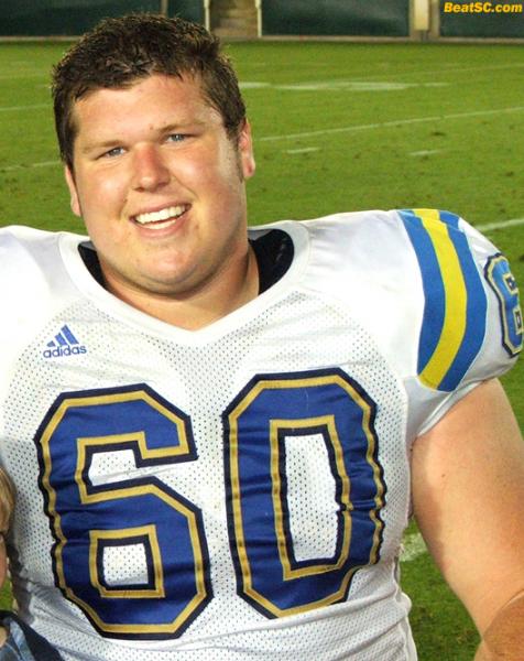 #60 - Jeff Baca, Offensive Guard.