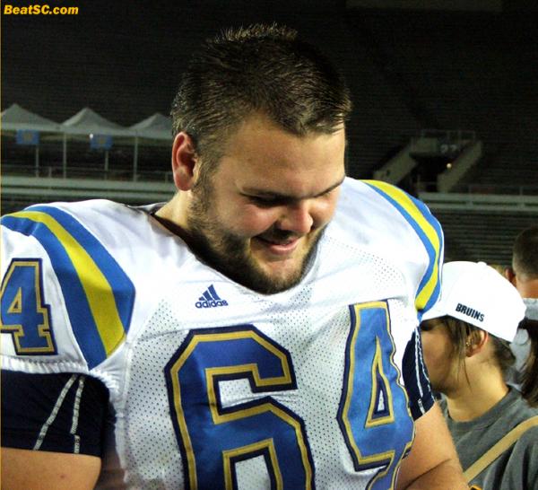 #64 - Greg Capella, Offensive Guard.