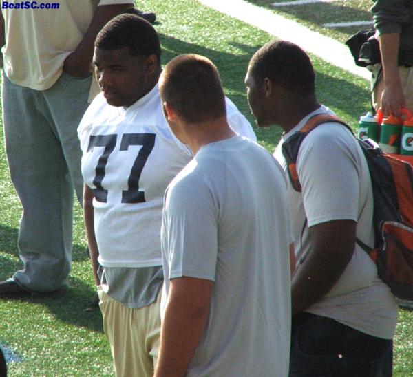 #77 - Darius Savage, Offensive Guard.