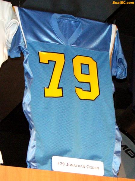 Retired jersey #79 — Jonathan Ogden, Offensive Tackle.