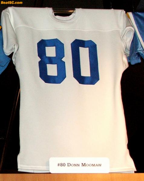 RETIRED #80 — Donn Moomaw, Linebacker.